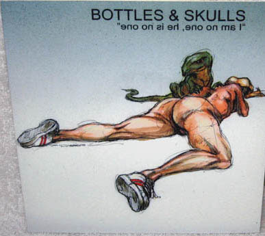 BOTTLES & SKULLS "I Am No One" 7" (TKO) Black Vinyl